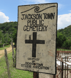 Jackson Town Public Cemetery, Tre